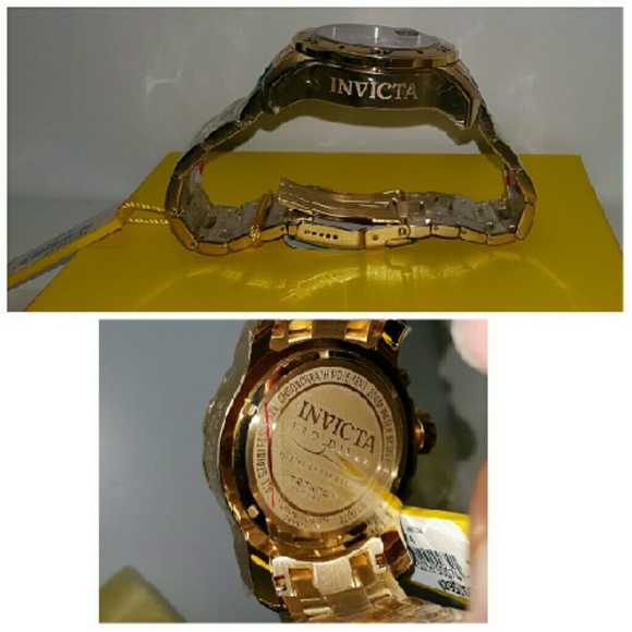 Big Sale-(FIRM PRICE) -NEW INVICTA watch Big sale,NWT Invicta 18k gold watch(firm price) - www  main image 2