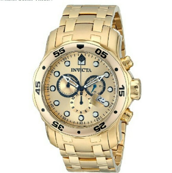 Big sale,NWT Invicta 18k gold watch(firm price) - www 