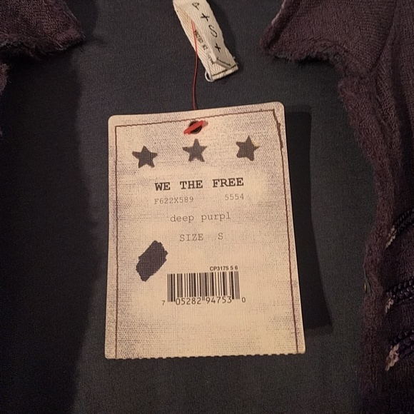 NWT Free People We The Free military sweater - Picture 3 of 3