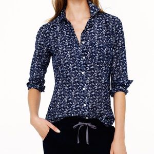 J.Crew Boy Shirt in Bird Print