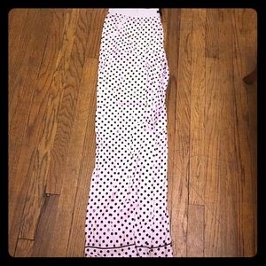 Pink poka dot sweats