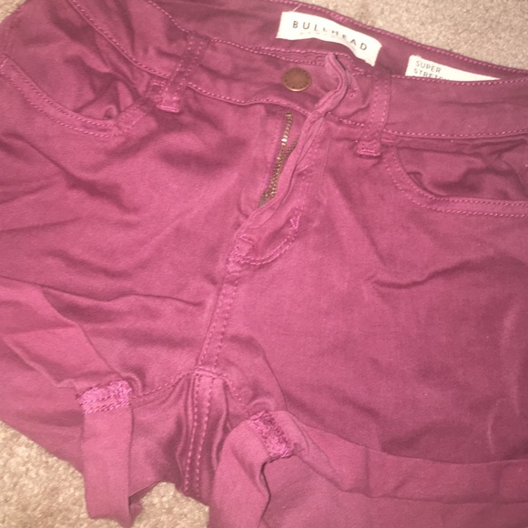 maroon shorts - Picture 1 of 1