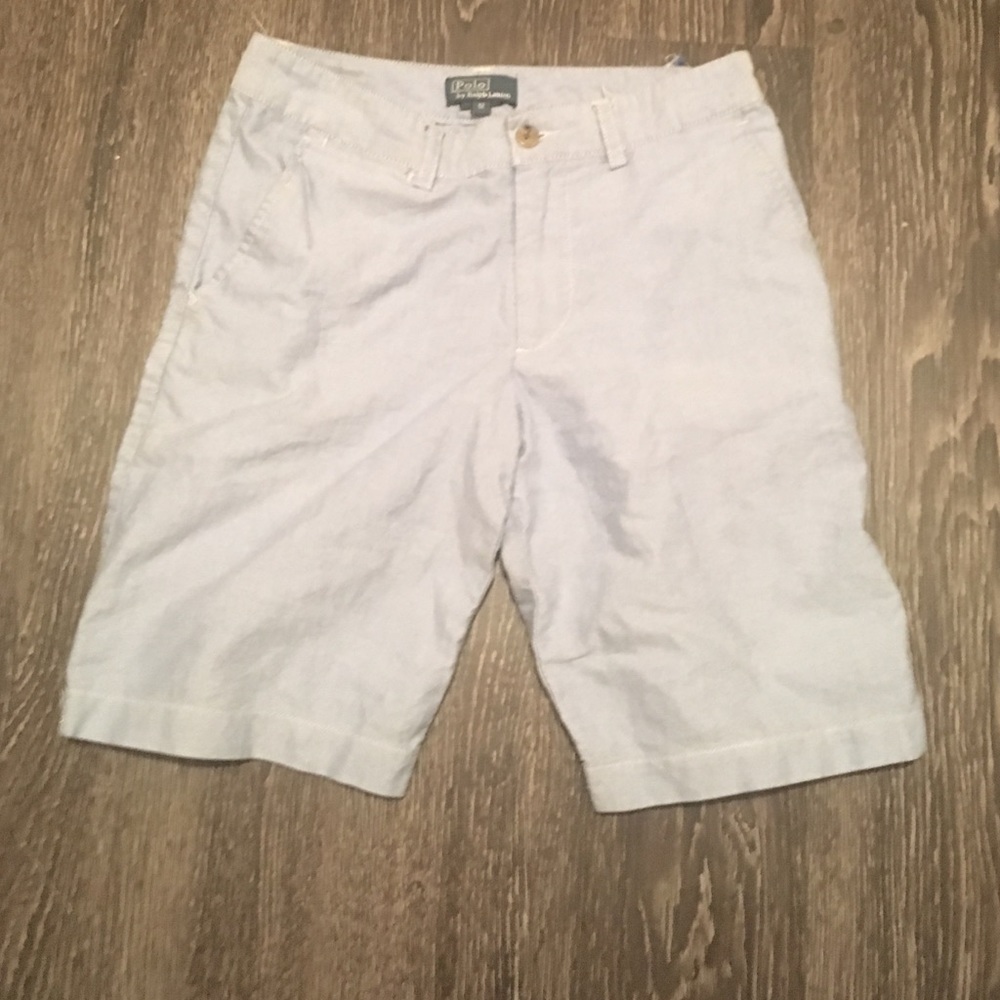 Polo-sky blue shorts