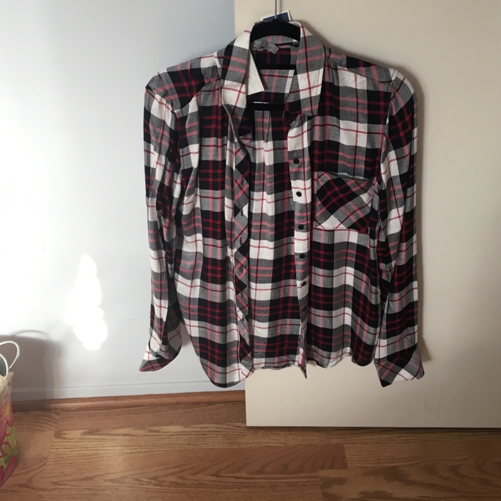 Brand new flannel long sleeve shirt