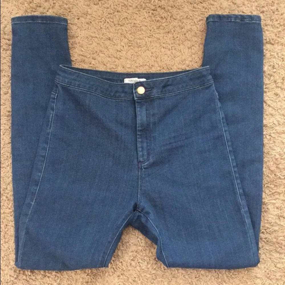 F21 High waisted jeans