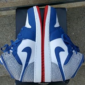 air jordan Shoes - Air jordan retro 1s true blue cement rare 7y air jordan Shoes - Air jordan retro 1s true blue cement rare 7y