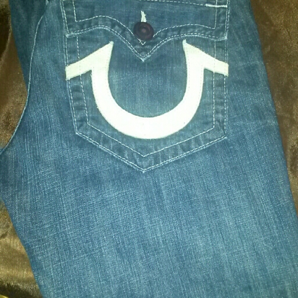Mens true regilion section billy row seat 34 jeans