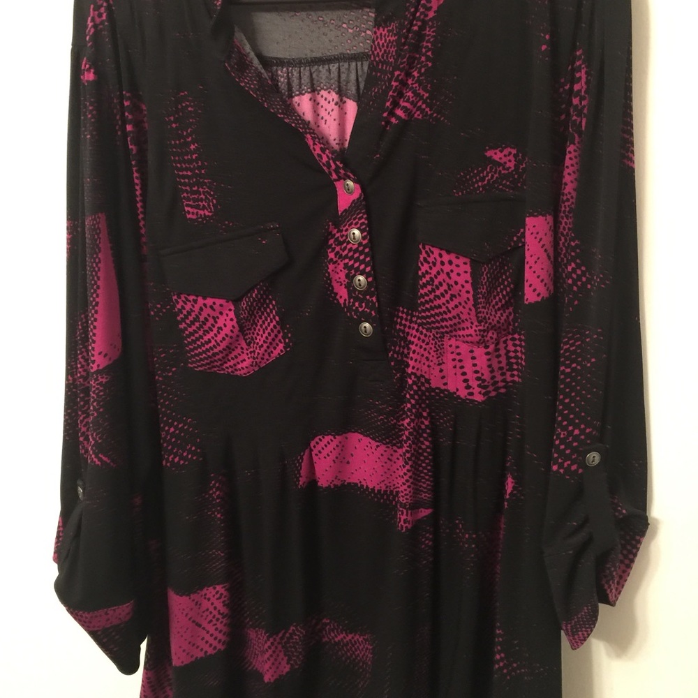 Multi colored tunic