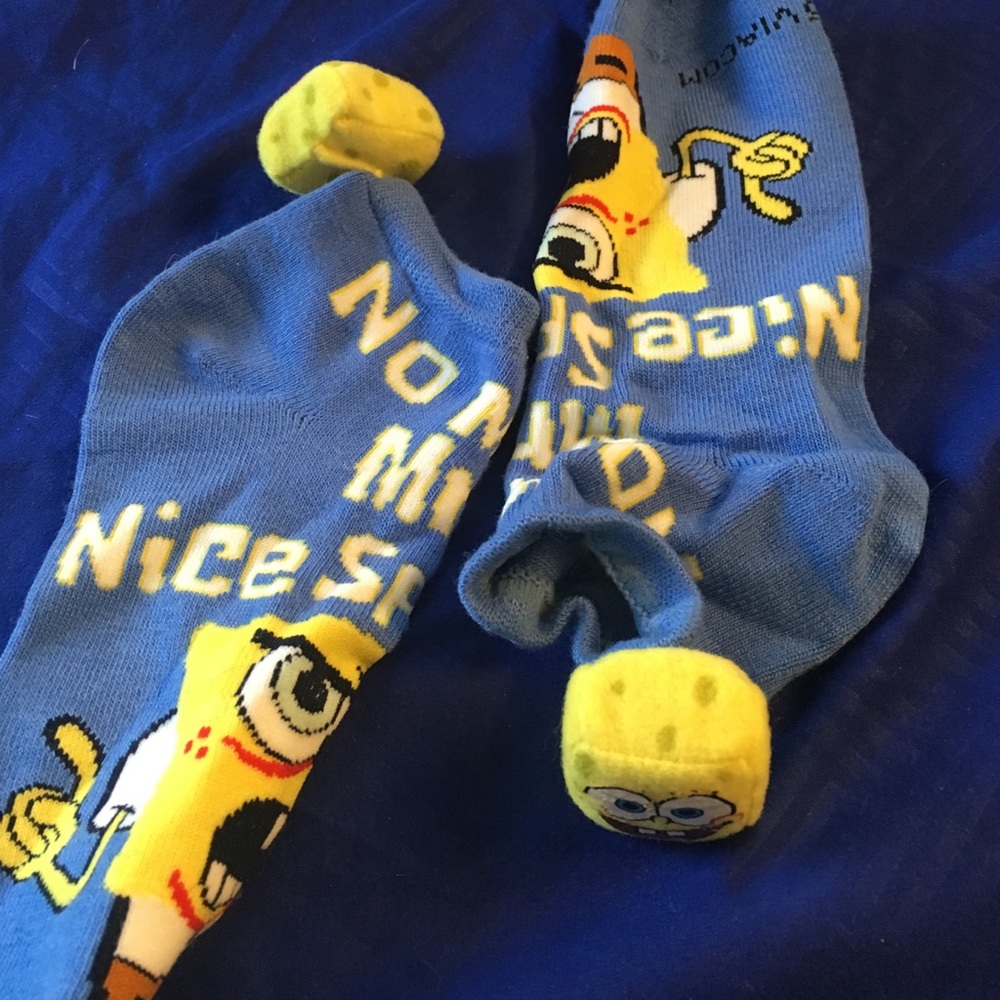 Sponge bob socks