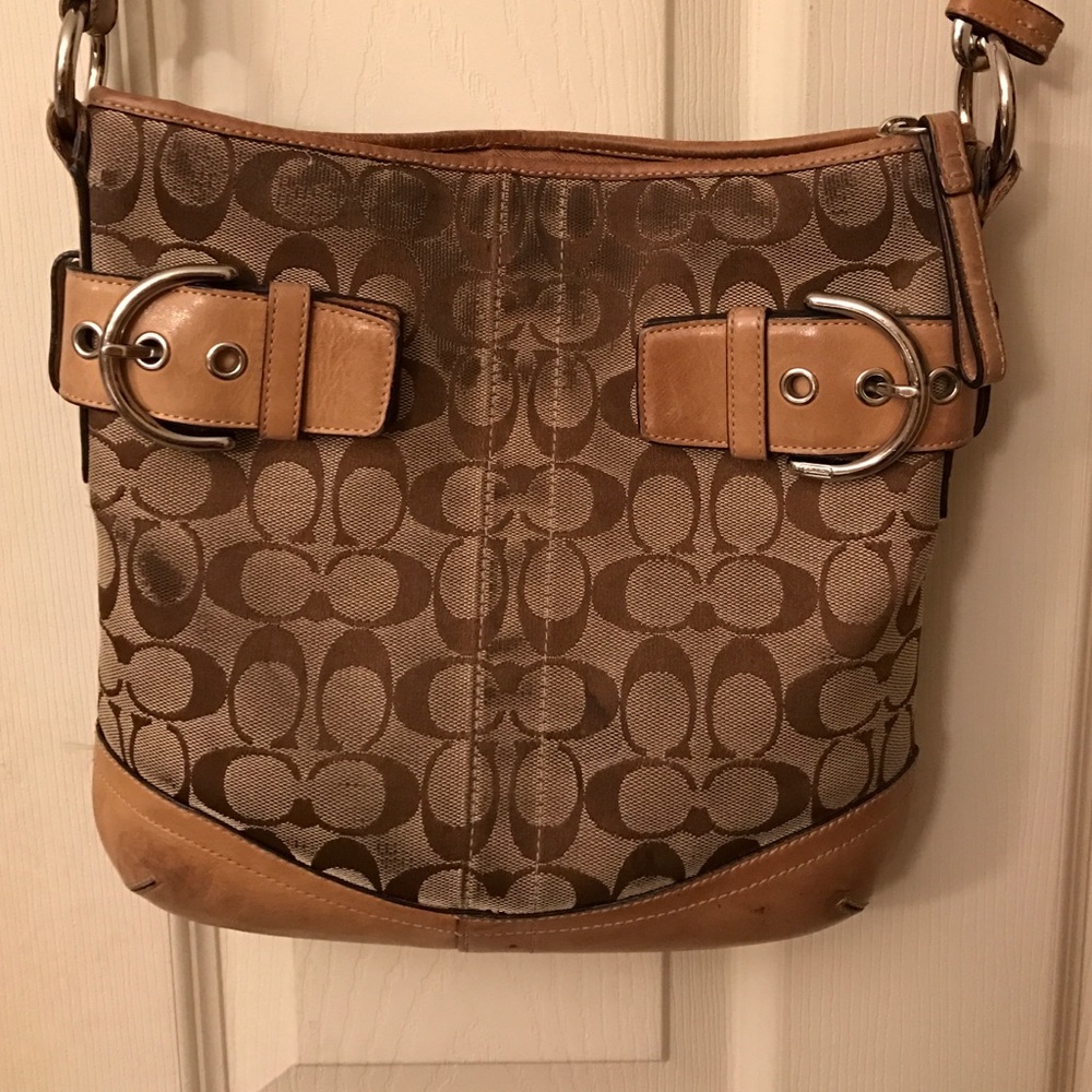 Coach Purse Brown Cross Body