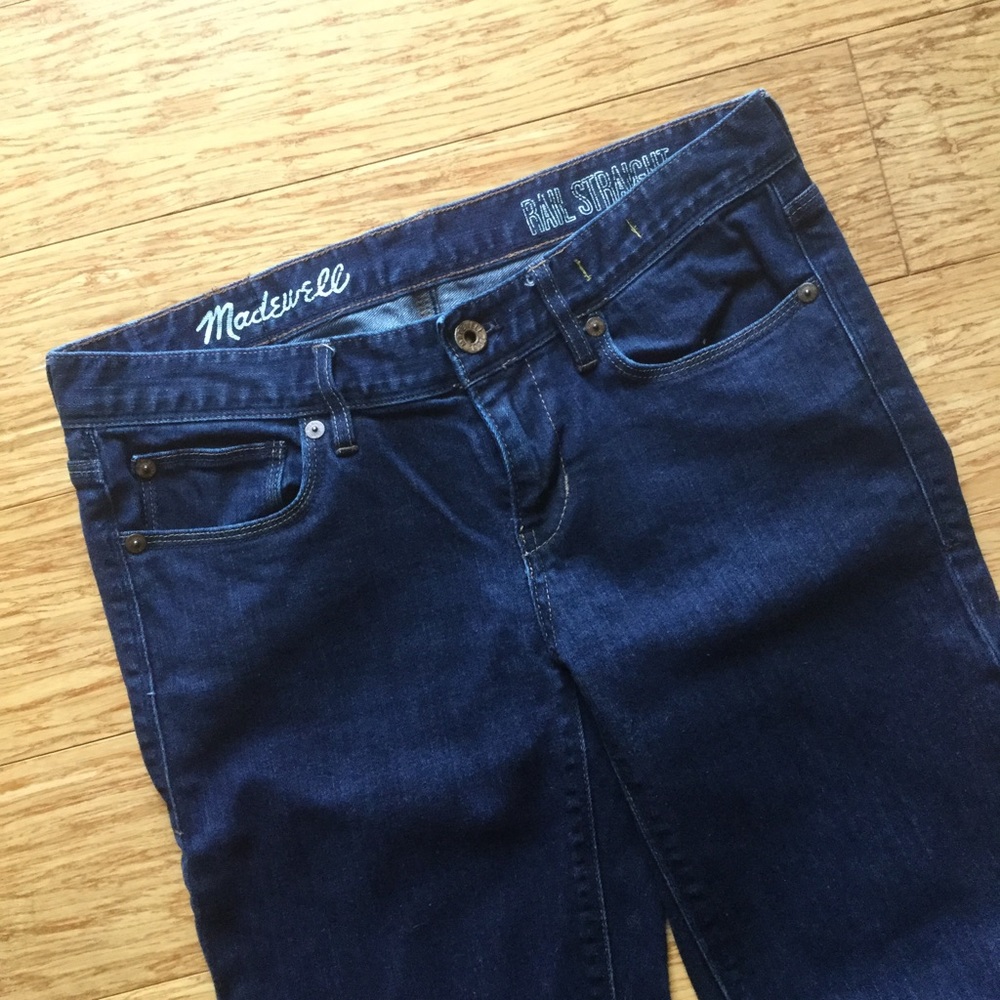 Madewell Rail Straight Jeans