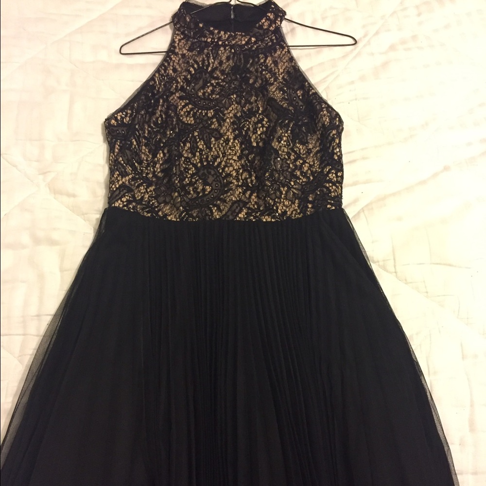 Halter cocktail dress