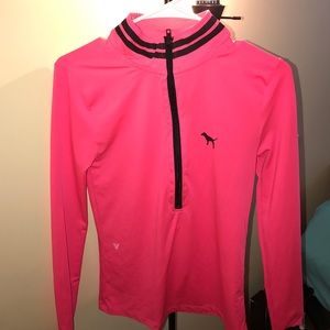 Pink zip up hoodie