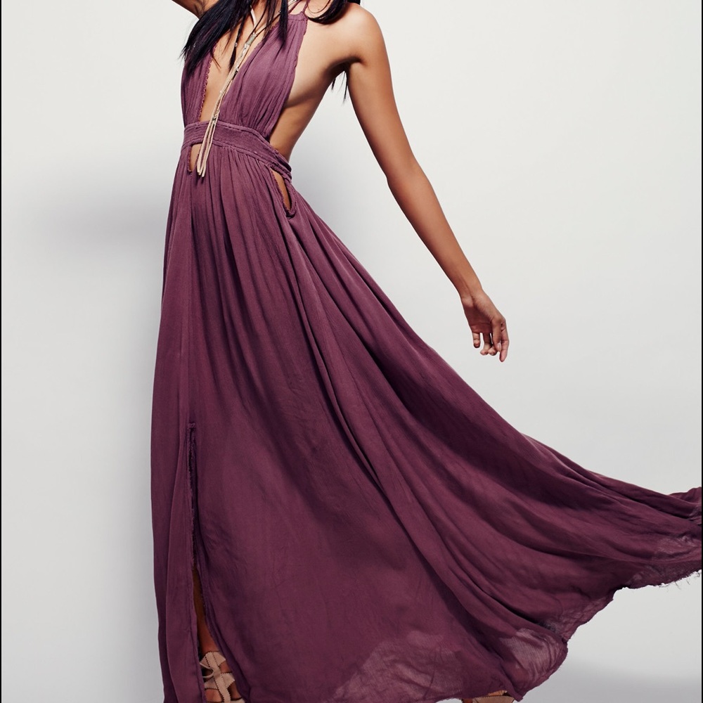 ISO Free People Look Into the Sun Maxi