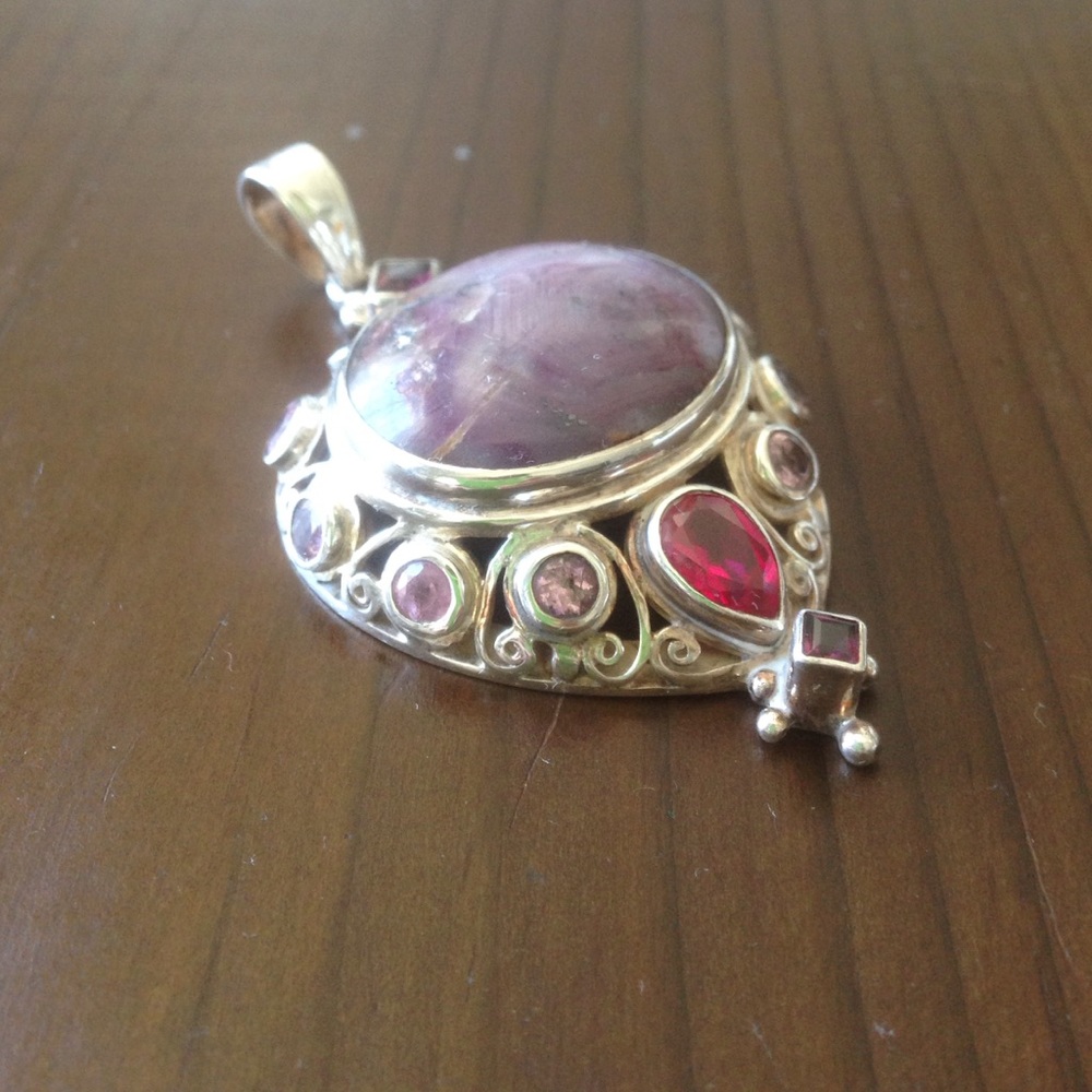 Ruby Shankari Pendant
