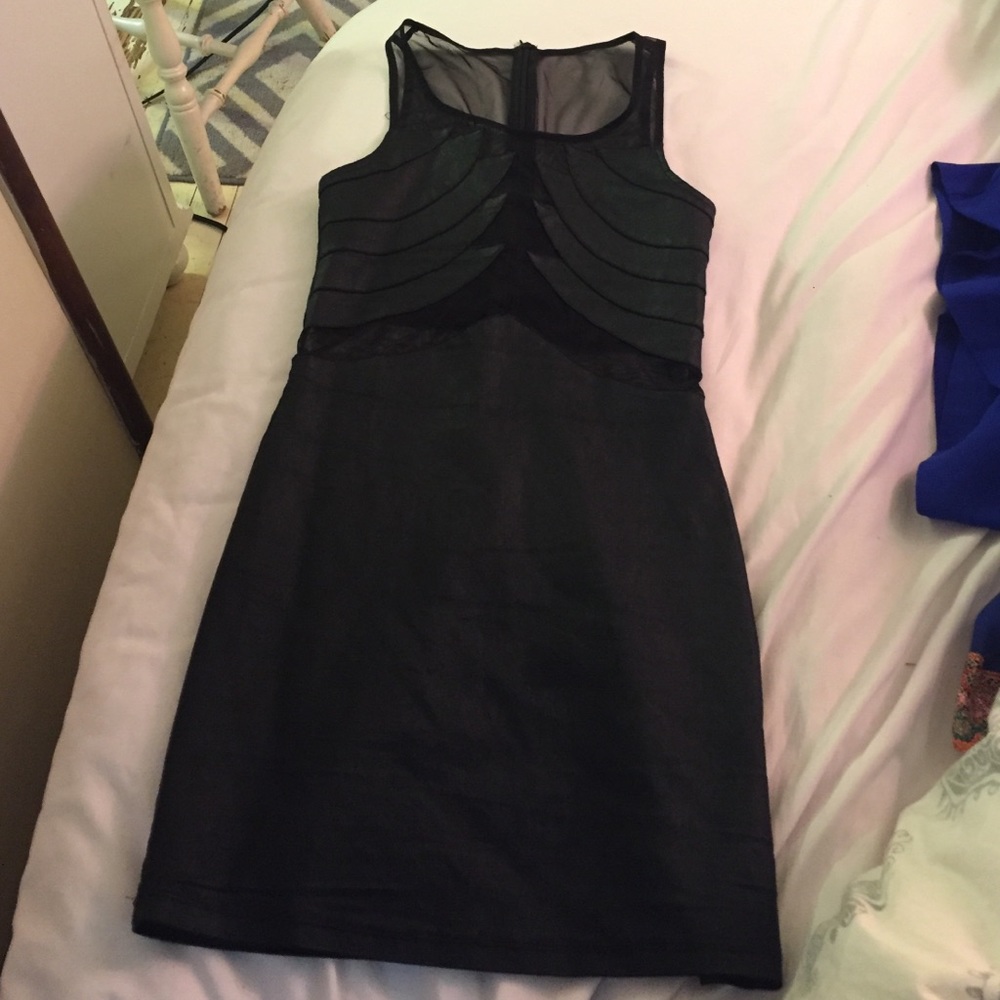 Tight black going out dress