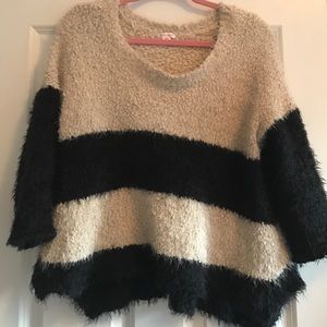 Incredibly Soft Bouclé Striped Sweater