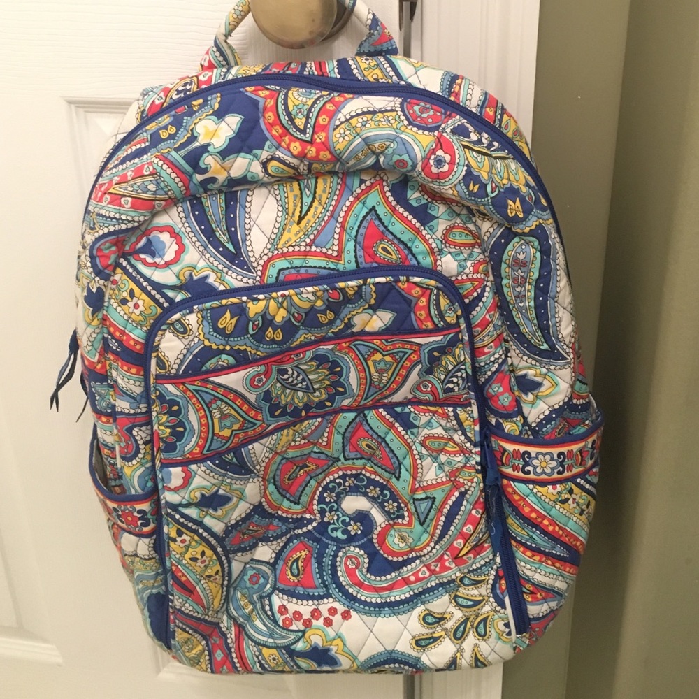 Vera Bradley bookbag, great condition!!