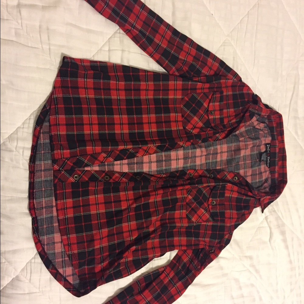 Red and black flannel