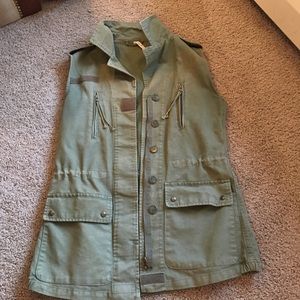 Army Green Military vest