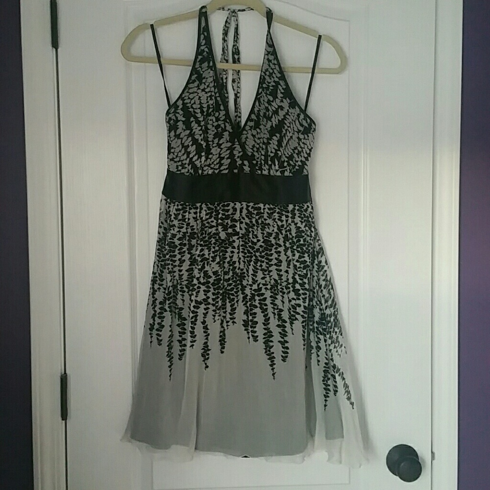 Black and white dress
