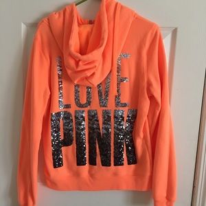 Victoria's Secret PINK zip up hoodie!
