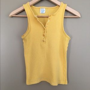 Vintage Button Front Tank Vintage Button Front Tank