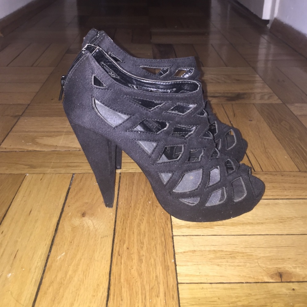 Charlotte Russe Black Heels