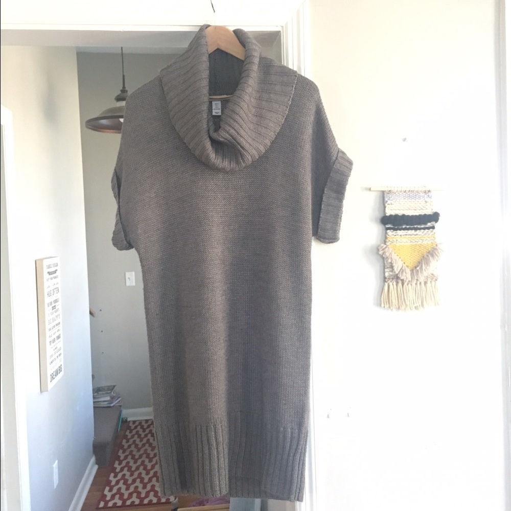 H&M Knitted Cowl Neck Dress