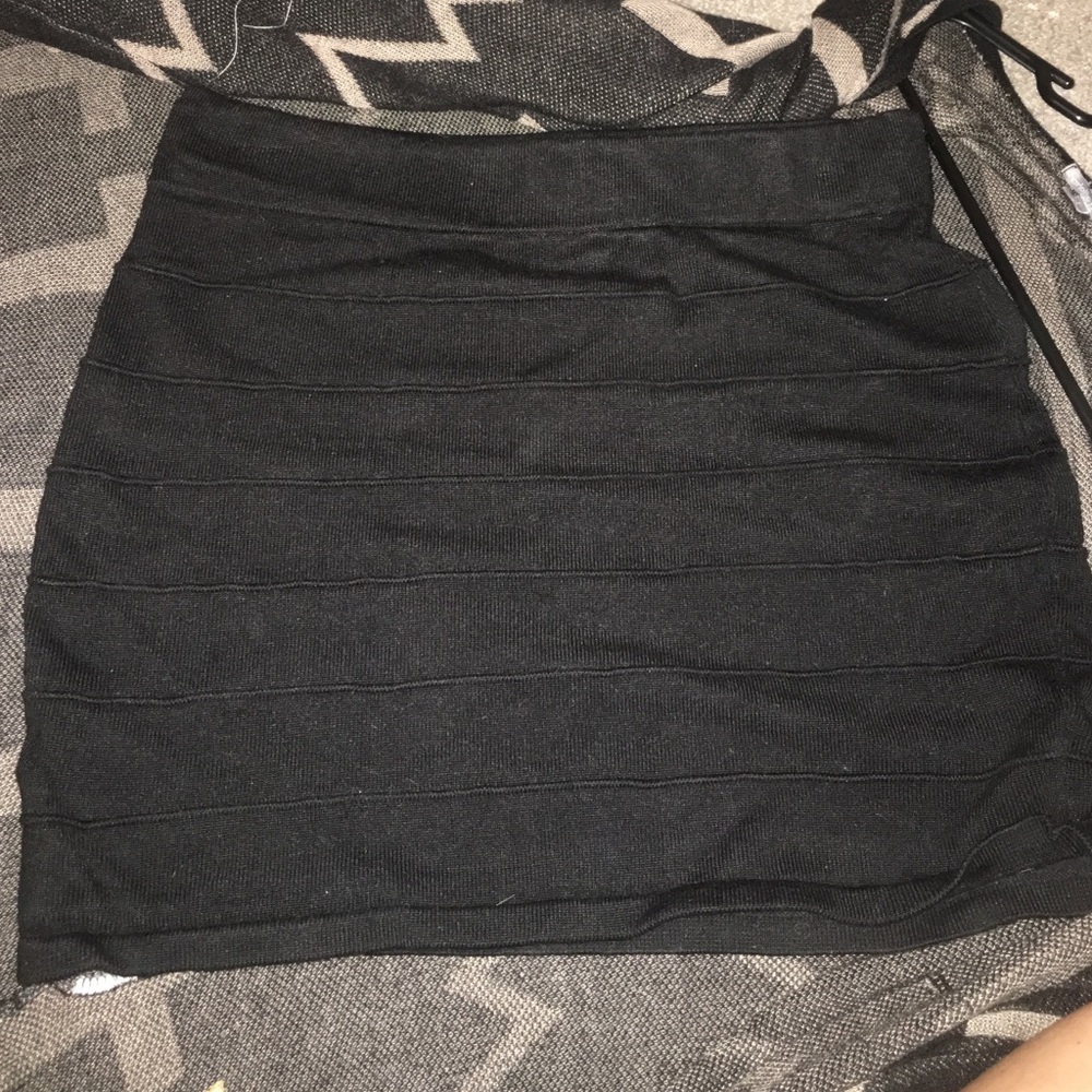 Black skirt