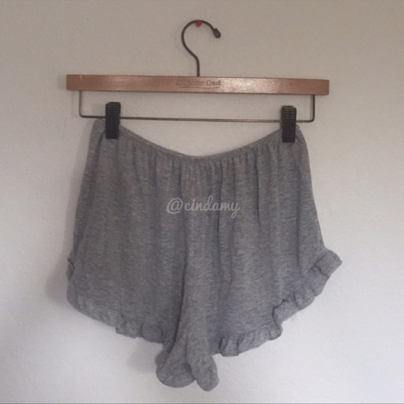 Brandy Melville Grey Vodi Shorts - Picture 2 of 3