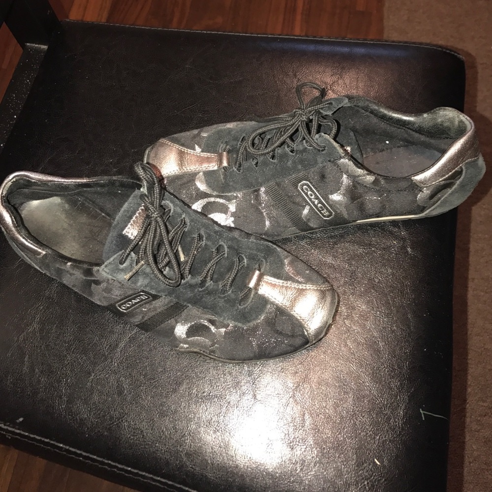 Coach leather sneakers Kate Q149