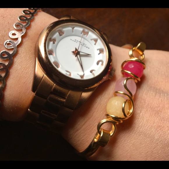 Marc By Marc Jacobs Bubble Rose Gold WatchM - Picture 2 of 4