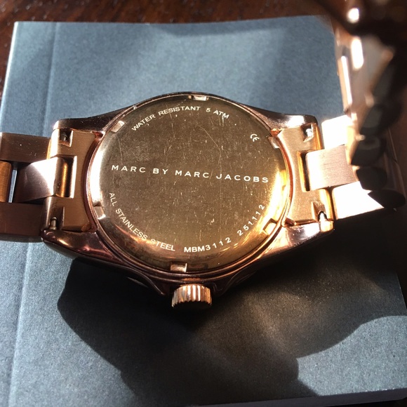 Marc By Marc Jacobs Bubble Rose Gold WatchM - Picture 4 of 4