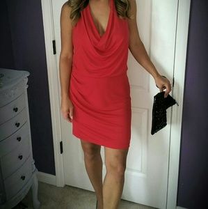 Hot red dress