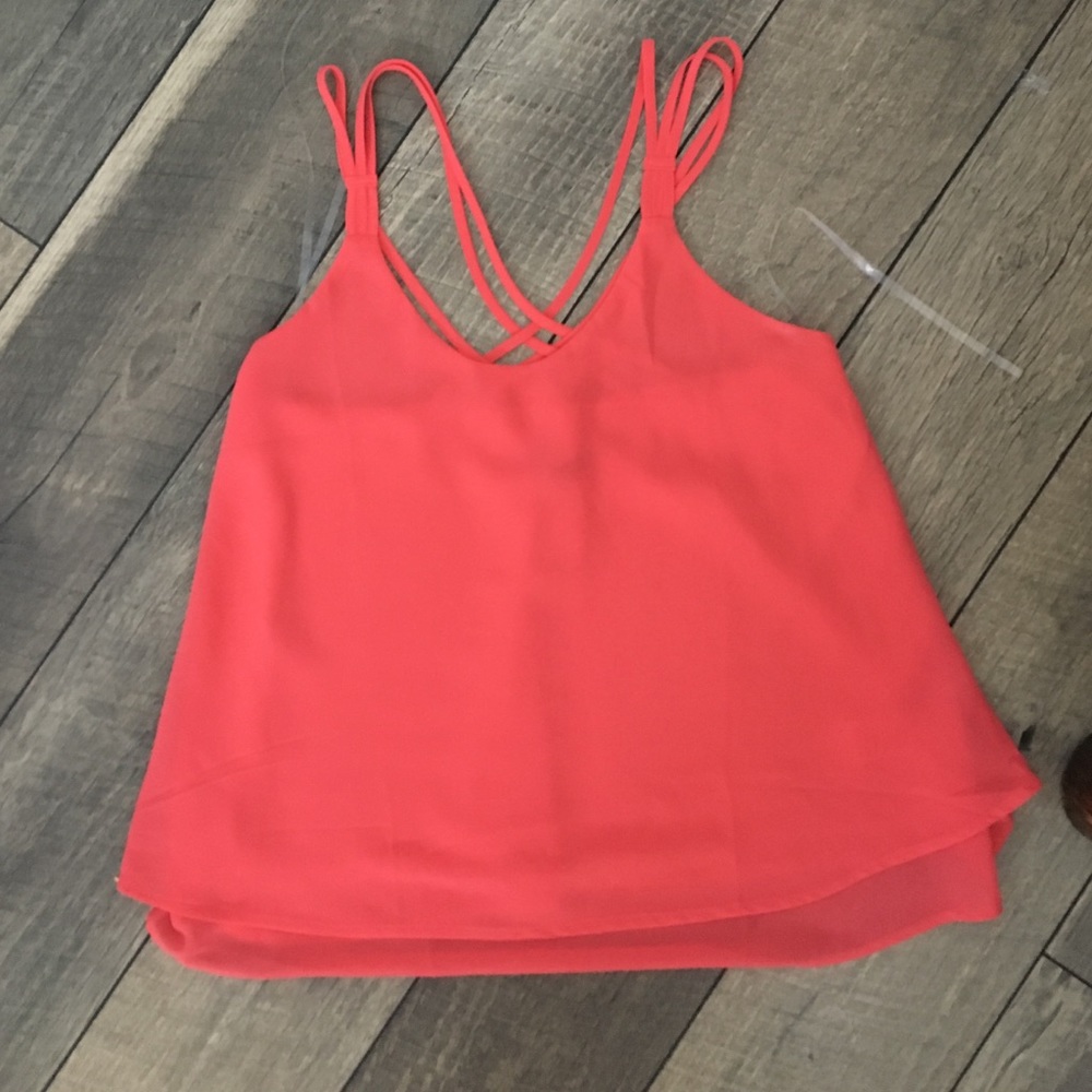 Pink tank top