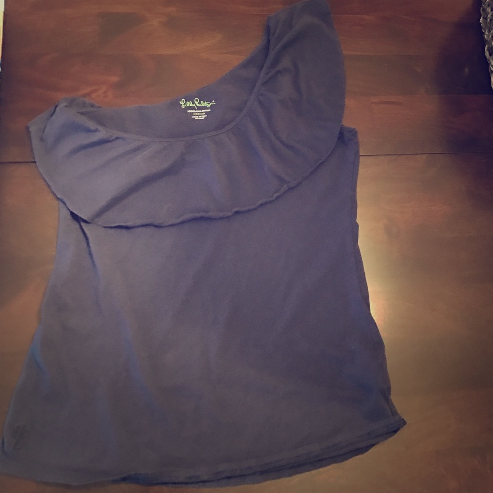 Lilly Pulitzer One Shoulder Top