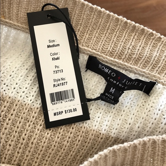 🌷sale!🌷Romeo + Juliet cold shoulder sweater - Picture 4 of 4