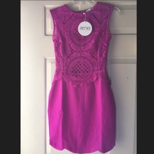 Xenia Boutique Fuchsia Dress