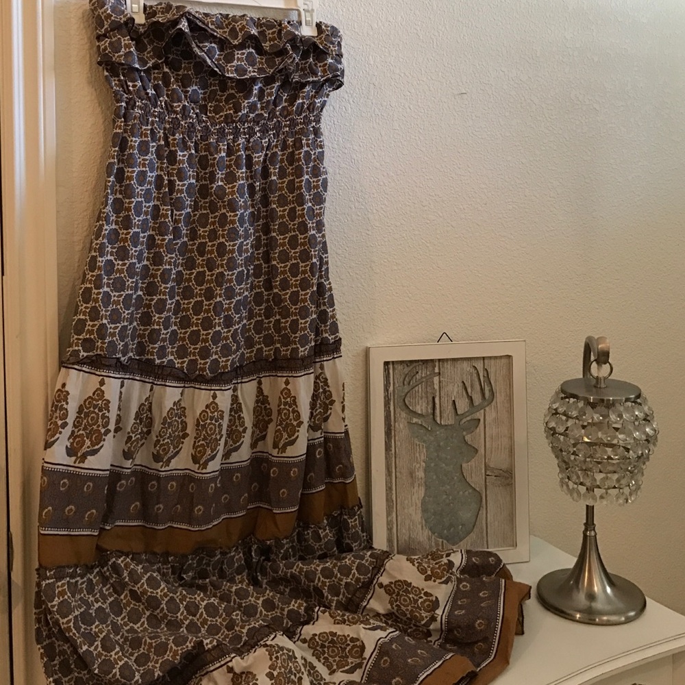 Long Boho maxi dress🌻