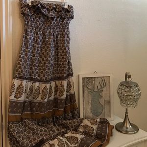 Long Boho maxi dress🌻