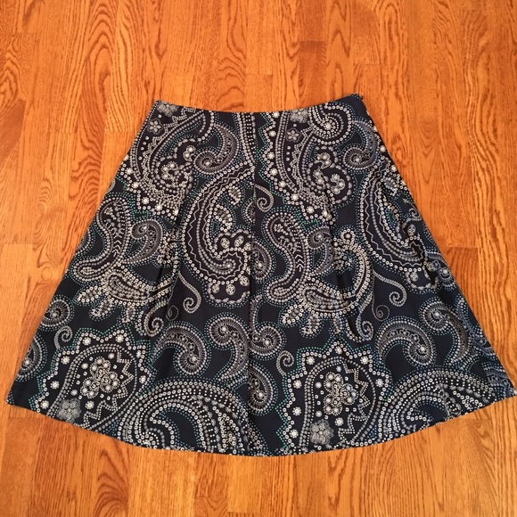 Talbots pleated A line skirt - Picture 1 of 4