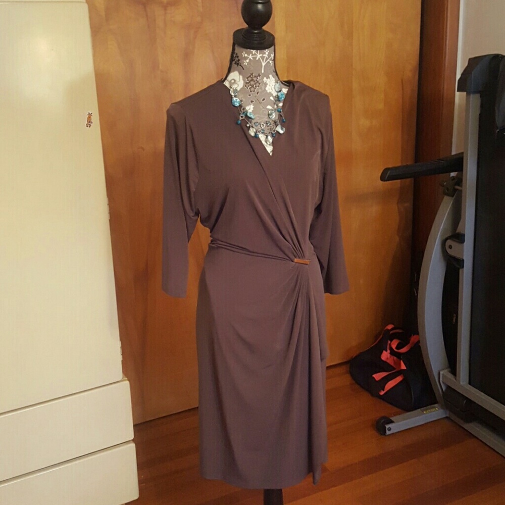 Charter Club Woman Faux Wrap Dress