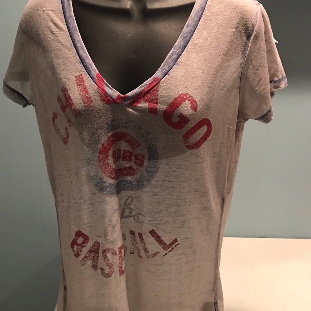 Chicago cubs tshirt, thin cotton-