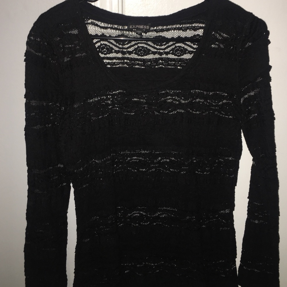 Lace long sleeve