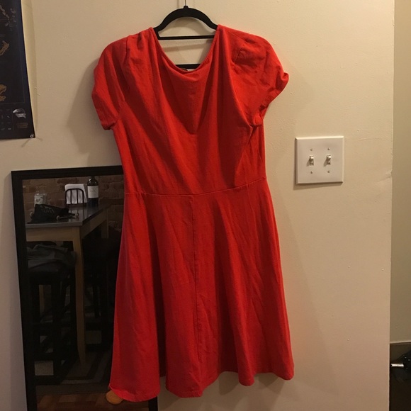 Red Skater Dress - Picture 2 of 2