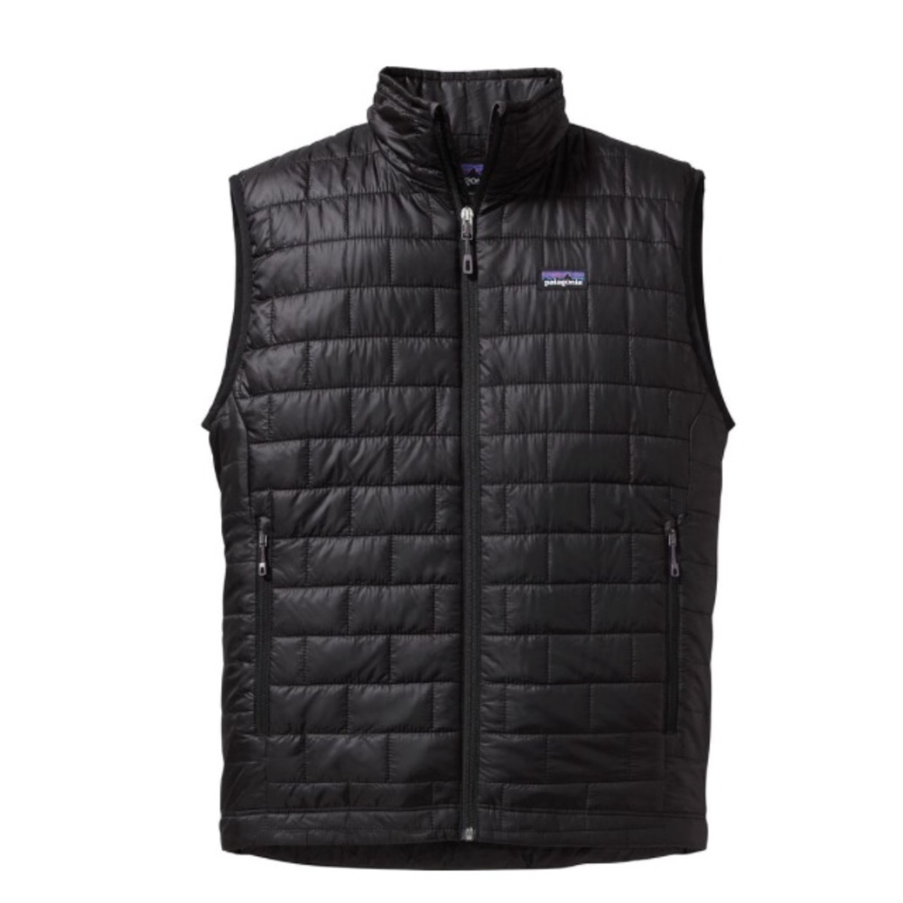 Patagonia MENS nano puff black vest. NEVER WORN