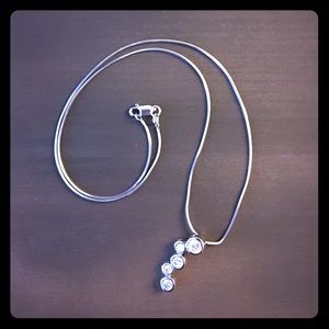 925 Sterling silver bubble necklace