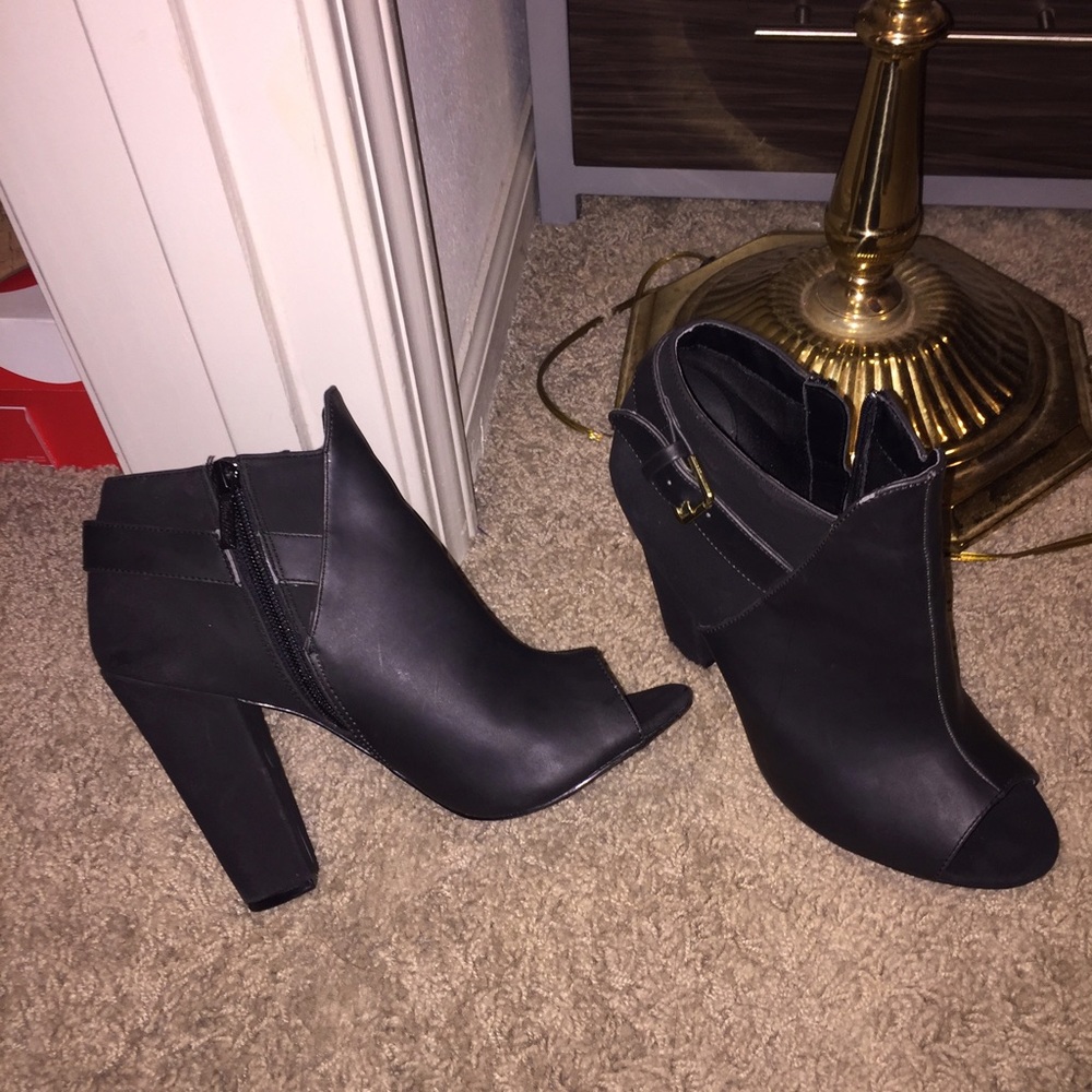 Black booties