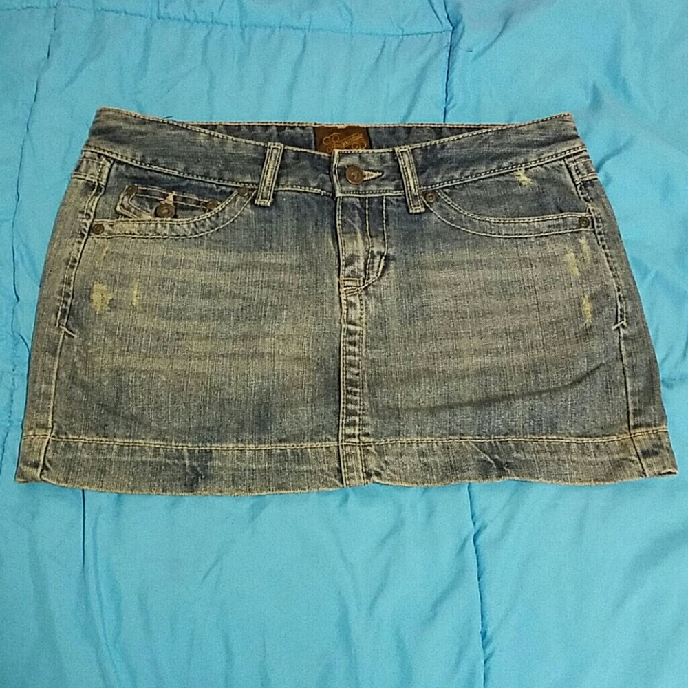 Aeropastle Jean Skirt